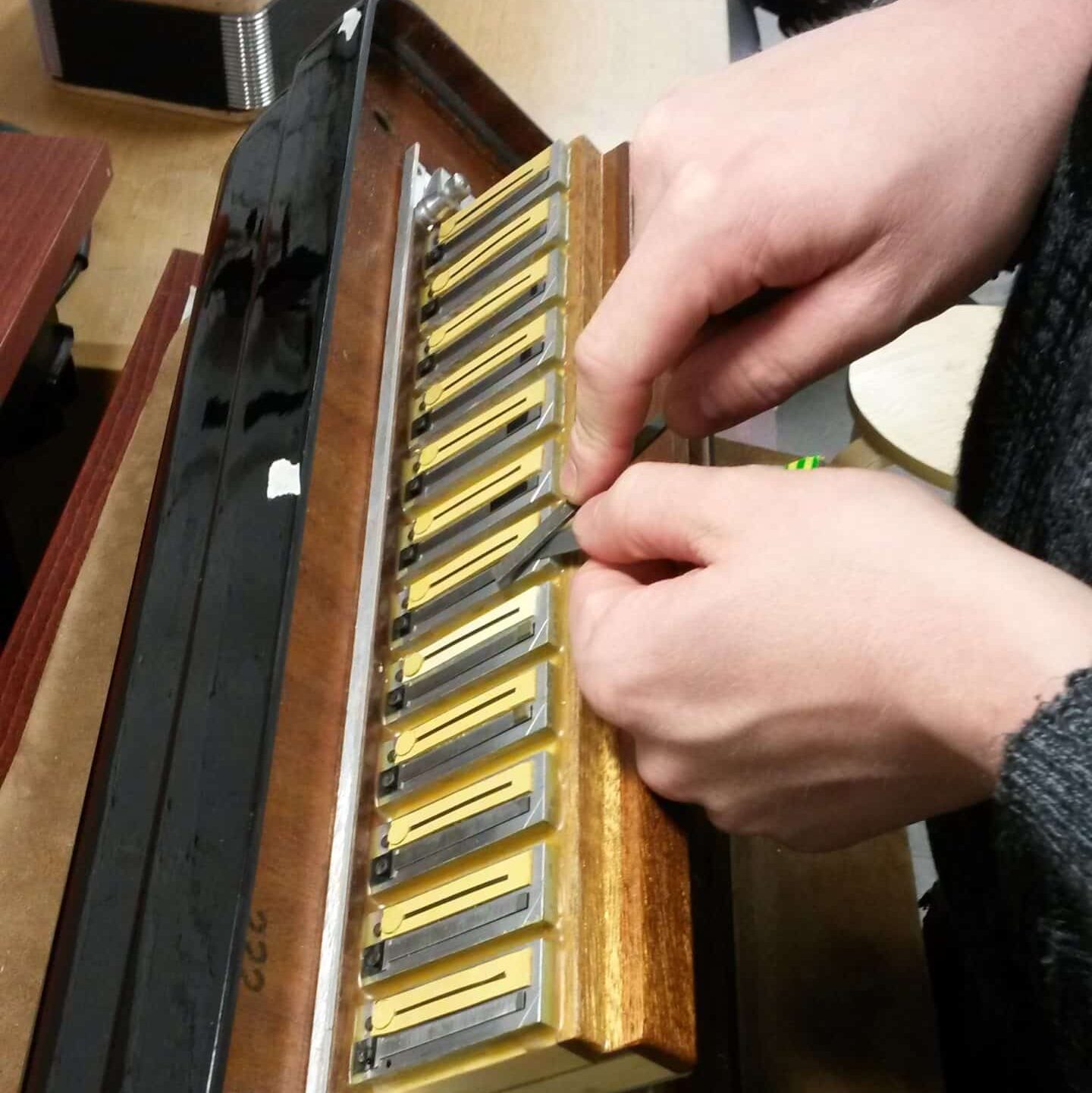 Harmonikan viritys